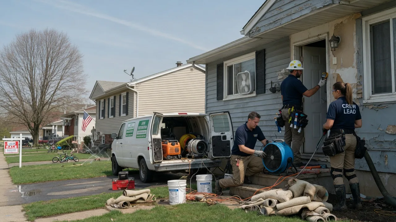 Flood Cleanup in Niles, OH near me