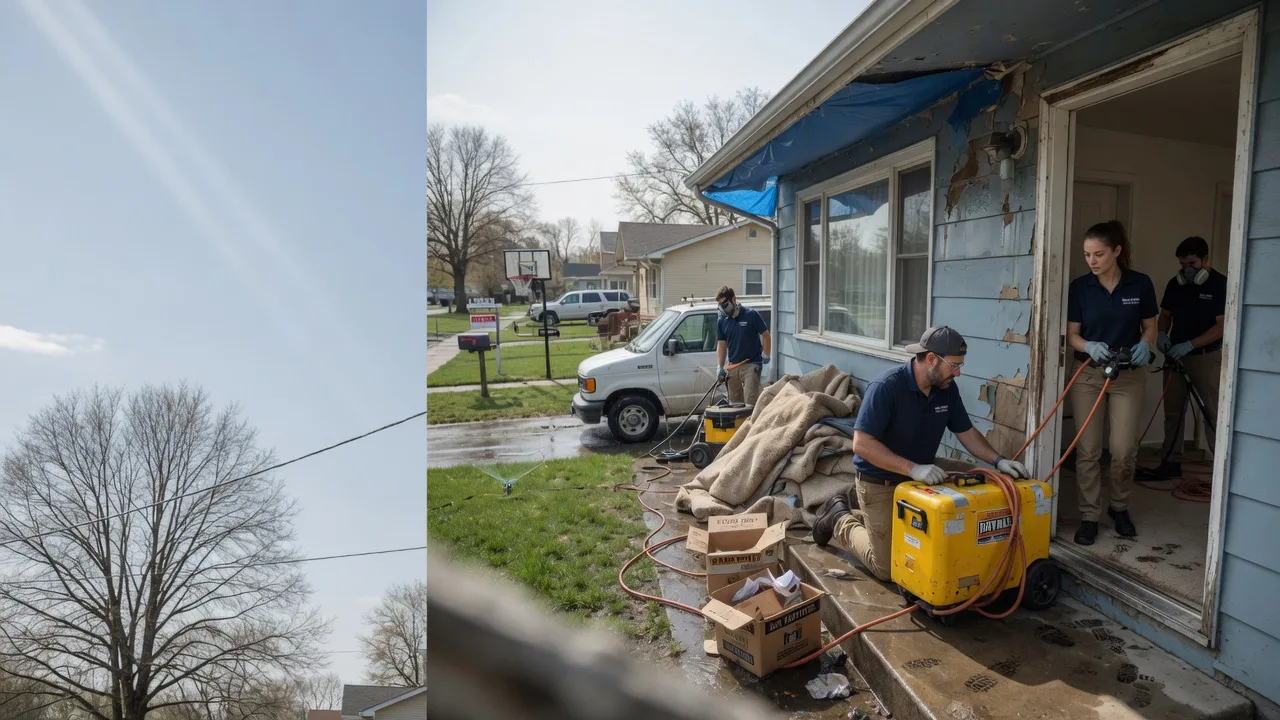 Basement Flood Cleanup in Niles, OH near me